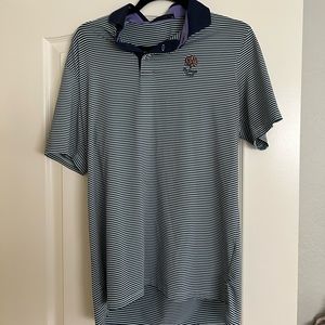 Orange Tree golf polo size M. Brand is Greyson. Small spot on front